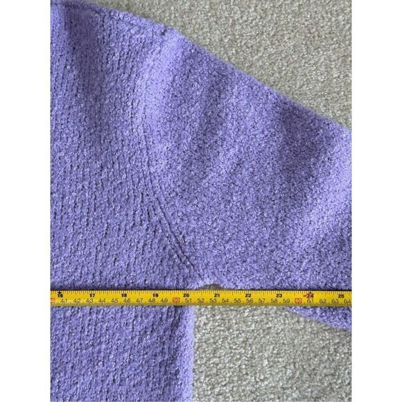 Hanna Andersson Wool Blend Turtleneck Sweater Purple Sz M - Picture 5 of 7